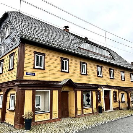 Rustikales Studio-Apartment Blockstube Im Haus Selma Großschönau Exterior foto